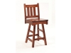 Vintage Mission Swivel Bar Stool-RH