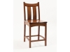 Country Shaker Stationary Bar Stool-RH