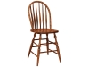 Bent Feather Stationary Bar Stool-FN