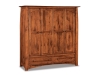 Boulder Creek: JRBC-050-1 Double Wardrobe Armoire-JR