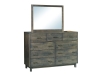 Dulaney Dresser 1: DL-9010 and Mirror: DL-9020-CLO