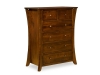 Caledonia 6 Drawer Chest-CL-426D-CV