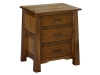 Cambridge Nightstand, 3 Drawer: CN2203-SC
