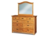 JRF-057 Flush Mission Dresser-JRS-033 Mirror-JR