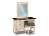 Imperial JRIM-061-Vanity, JRIM-047-2-Mirror and JRIM-016-Bench-JR