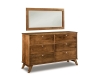 Liberty Dresser: JRLB-063 & Liberty Wall Mirror: JRLB-045-1-JR