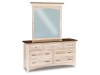 Lincoln Dresser: JRLN-068 & Lincoln Mirror: JRLN-048-JR