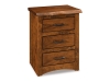 Live Wood-JRW-021-Three Drawer Nightstand-JR