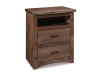 Live Wood-JRW-029-2-Two Drawer Nightstand-JR