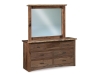 Live Wood-JRW-068-Seven Drawer Dresser-JRW-046-Mirror-JR