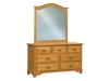 Heritage JRH-059 Heritage Dresser-JRS-048 Mirror-JR