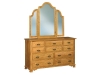 Heritage JRH-066 Heritage Dresser-JRH-049 Mirror-JR