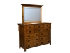 Kingston Prairie-KP-1112-Dresser-and-KP-1127-V-Groove-Mirror-CLO