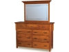 Kingston Prairie KP-1110 Dresser and KP-1127 Mirror-CLO