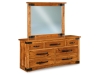 Orewood Dresser: JROW-068 & Mirror: JROW-046-JR