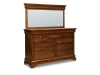 Palm Valley PV-1015-Tall Dresser with PV-1026-Beveled Mirror-CLO