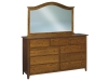 Shaker JRS-073 Dresser-JRS-034 Mirror-JR