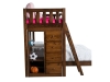 1620-Sedona-Bunkbed with Bookcase-End View-OT