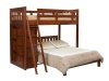 1620-Sedona Bunk Bed with Bookcase-OT