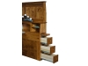 Boulder Creek-IT-503-Bookcase Headboard-Drawer Detail-IT