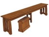 Colebrook Bench: Detail-WP