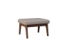 Malaya #264-MLF-Footstool-Metal-Brown-Maple-Earthtone-AJF