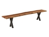 Live Edge Bench- Xavier Base-WP