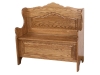 Sunrise Raised Panel Storage Bench-AJ