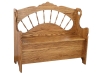 Sunrise Spindle Storage Bench-AJ