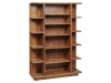 Seneca Park-B150000RC-Bookcase-Rustic Cherry Wood-SP