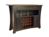 Arts and Crafts Bar Cabinet-HC