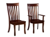 Berkley Chair-AT: Wood, Fabric or Leather Seat