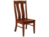 Laurie Side Chair-FN: Wood, Fabric or Leather Seat