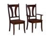 Imperial Chair-AT: Wood, Fabric or Leather Seat