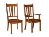 Mondovi Chair-AT: Wood, Fabric or Leather Seat