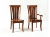 Fenmore Chair-RH: Wood, Fabric or Leather Seat