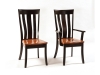Yorktown Chair-RH: Wood, Fabric or Leather Seat