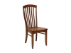Malibu Side Chair-FN: Wood, Fabric or Leather Seat