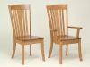 Madison Chair-RH: Wood, Fabric or Leather Seat