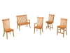 Carlisle Chair-FN: Wood, Fabric or Leather Seat