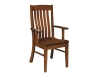 Houghton Chair-FN: Wood, Fabric or Leather Seat
