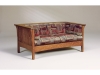 102-Cubic Slat Loveseat-AJF