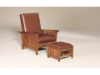 320 Clearspring Panel Morris Chair and 360 Ottoman-AJF