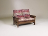 802-Bow Arm Love Seat-AJF