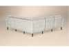 Serene-5 Seat Sectional Sofa-Back View-AJF
