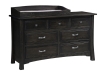 Addison 7 Drawer Dresser with Top: 1207-OT