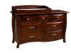 Cayman 7 Drawer Dresser w/Box Top #1107-#625-OT