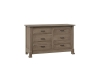 Mackenzie-1406 Dresser-Brown Maple-OT