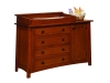 McCoy 4 Drawer-Door Dresser-With Changer-OT
