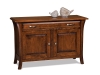 Ensenada Enclosed Sofa Table: FVST-EN-EN-FV